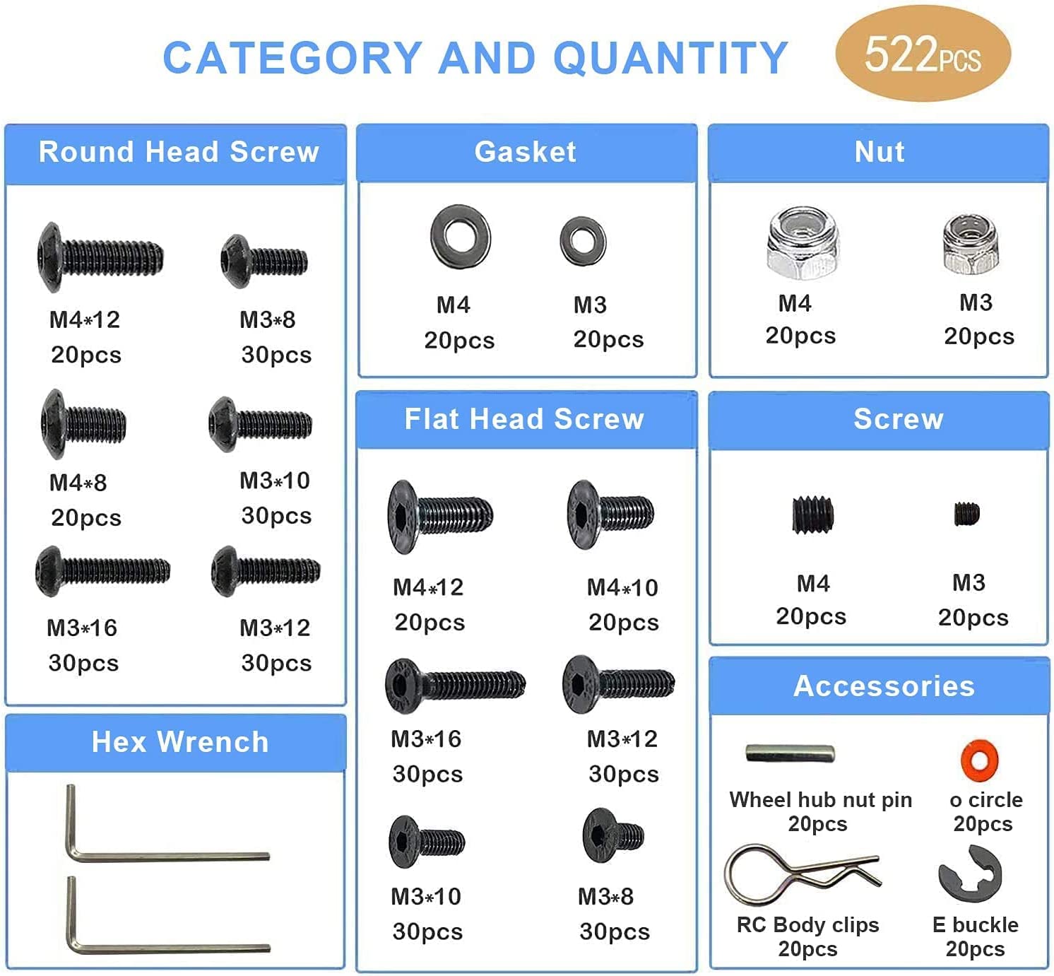 522 Buah Set Suku Cadang Kit S - Fpv Drone Tool Kit ulasan dan harga